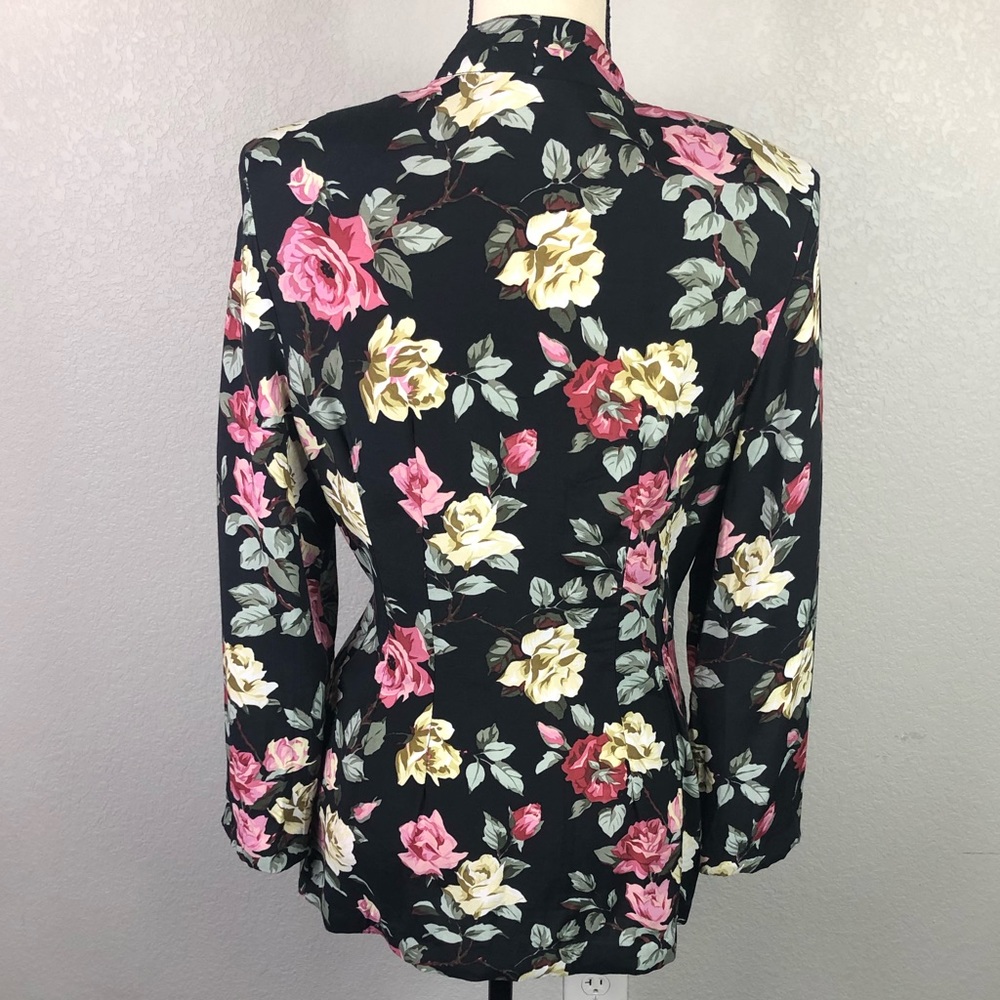 Vintage 90’s Floral Blazer - Picture 4 of 10